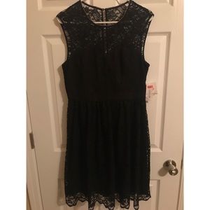 NWT Jessica Simpson Black Lace Dress size 12